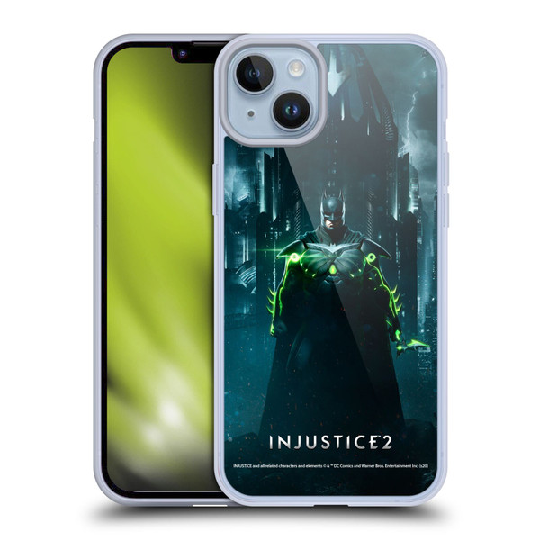 Injustice 2 Characters Batman Soft Gel Case for Apple iPhone 14 Plus