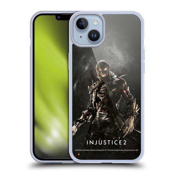 Injustice 2 Characters Scarecrow Soft Gel Case for Apple iPhone 14 Plus