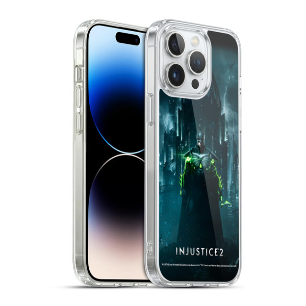 Injustice 2 Characters Batman Soft Gel Case for Apple iPhone 14 Pro Max & MagSafe