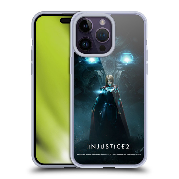 Injustice 2 Characters Supergirl Soft Gel Case for Apple iPhone 14 Pro Max