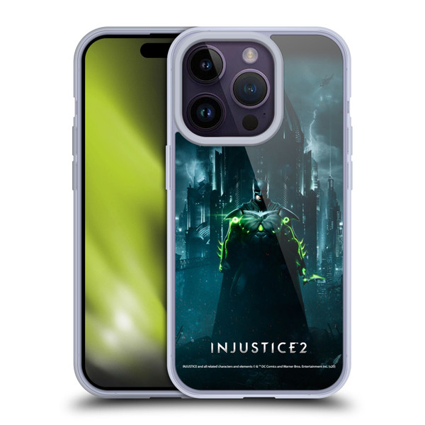 Injustice 2 Characters Batman Soft Gel Case for Apple iPhone 14 Pro