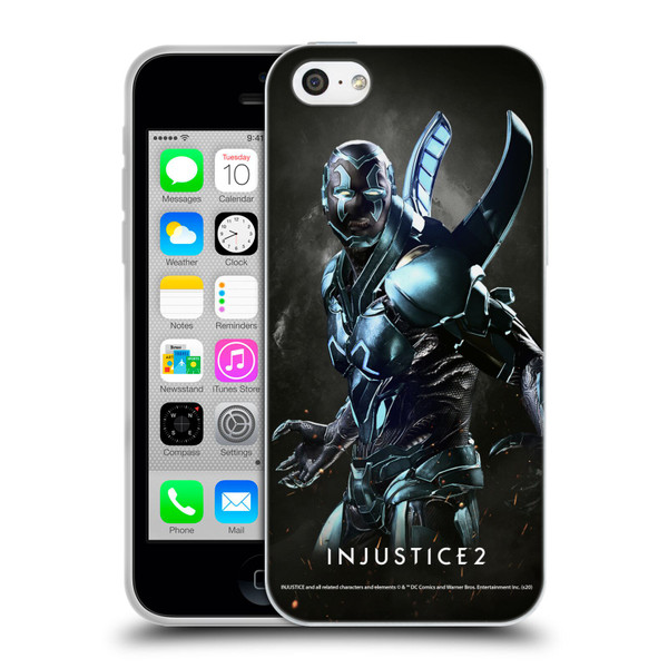 Injustice 2 Characters Blue Beetle Soft Gel Case for Apple iPhone 5c
