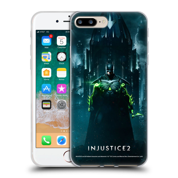 Injustice 2 Characters Batman Soft Gel Case for Apple iPhone 7 Plus / iPhone 8 Plus