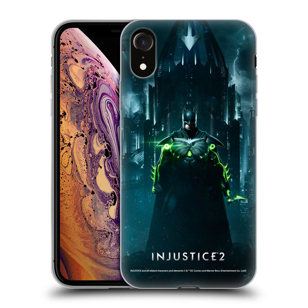 Injustice 2 Characters Batman Soft Gel Case for Apple iPhone XR