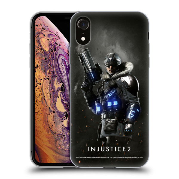 Injustice 2 Characters Captain Cold Soft Gel Case for Apple iPhone XR