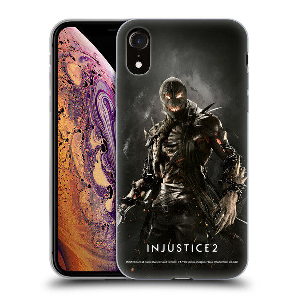 Injustice 2 Characters Scarecrow Soft Gel Case for Apple iPhone XR