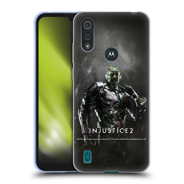 Injustice 2 Characters Brainiac Soft Gel Case for Motorola Moto E6s (2020)