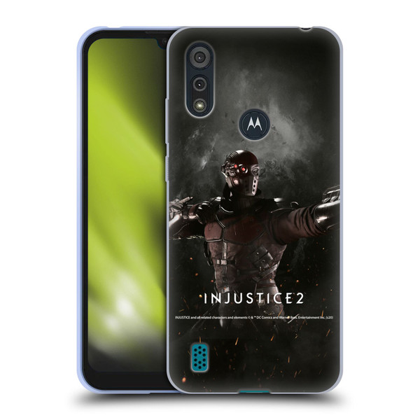 Injustice 2 Characters Deadshot Soft Gel Case for Motorola Moto E6s (2020)