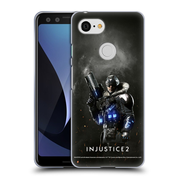 Injustice 2 Characters Captain Cold Soft Gel Case for Google Pixel 3