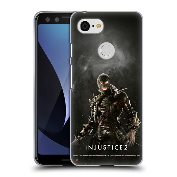 Injustice 2 Characters Scarecrow Soft Gel Case for Google Pixel 3