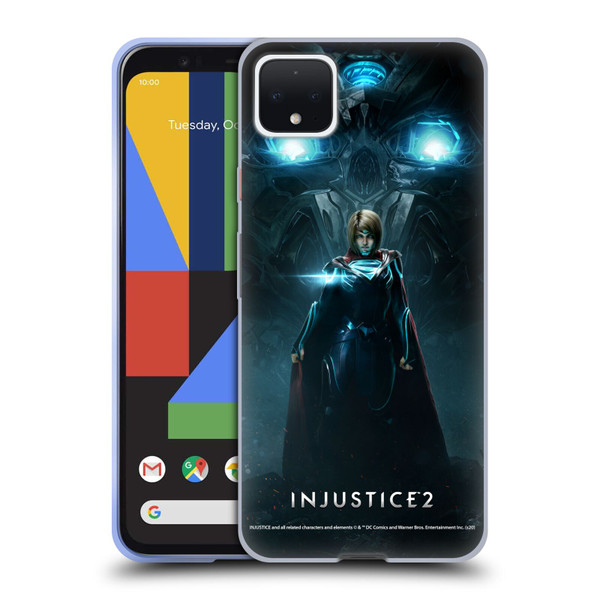 Injustice 2 Characters Supergirl Soft Gel Case for Google Pixel 4 XL