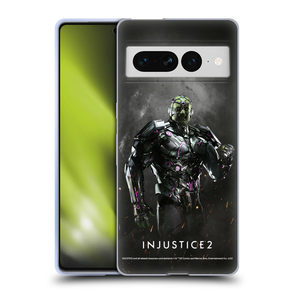 Injustice 2 Characters Brainiac Soft Gel Case for Google Pixel 7 Pro