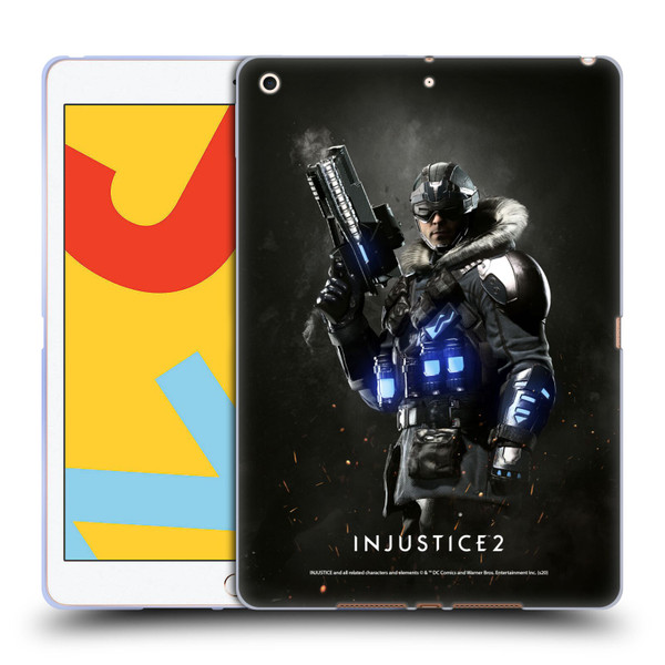 Injustice 2 Characters Captain Cold Soft Gel Case for Apple iPad 10.2 2019/2020/2021