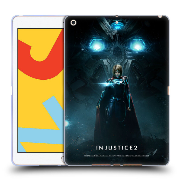 Injustice 2 Characters Supergirl Soft Gel Case for Apple iPad 10.2 2019/2020/2021