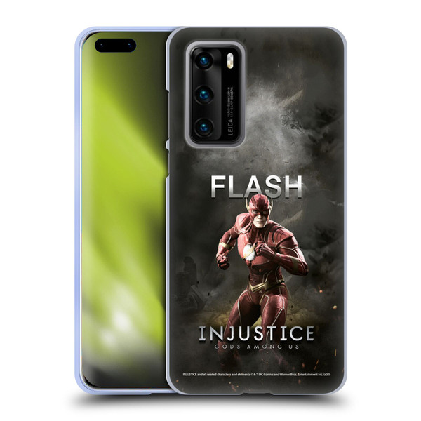 Injustice Gods Among Us Characters Flash Soft Gel Case for Huawei P40 5G