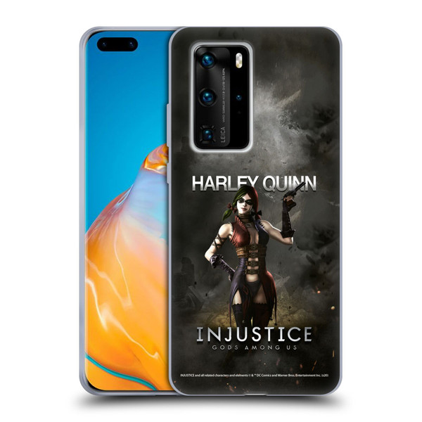 Injustice Gods Among Us Characters Harley Soft Gel Case for Huawei P40 Pro / P40 Pro Plus 5G