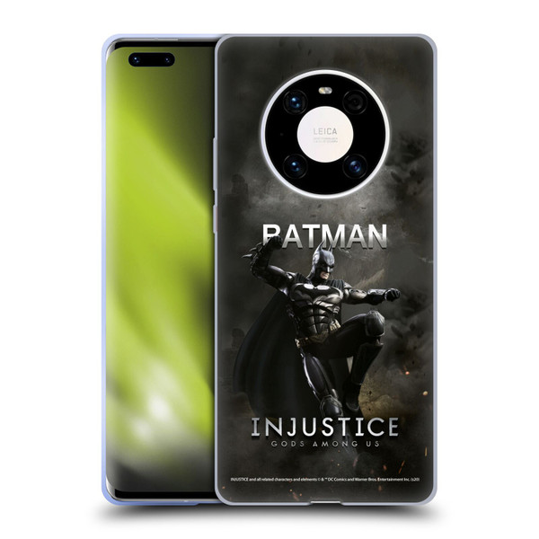 Injustice Gods Among Us Characters Batman Soft Gel Case for Huawei Mate 40 Pro 5G