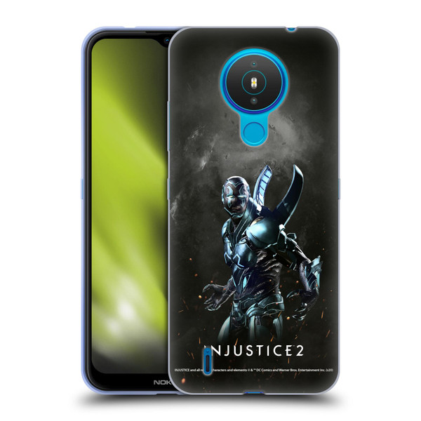 Injustice 2 Characters Blue Beetle Soft Gel Case for Nokia 1.4