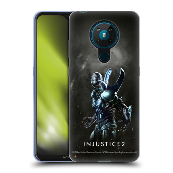 Injustice 2 Characters Blue Beetle Soft Gel Case for Nokia 5.3