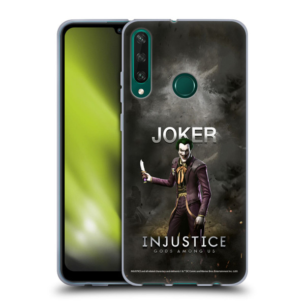 Injustice Gods Among Us Characters Joker Soft Gel Case for Huawei Y6p