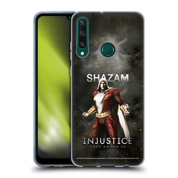 Injustice Gods Among Us Characters Shazam Soft Gel Case for Huawei Y6p