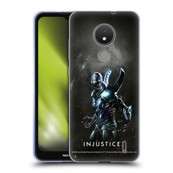 Injustice 2 Characters Blue Beetle Soft Gel Case for Nokia C21