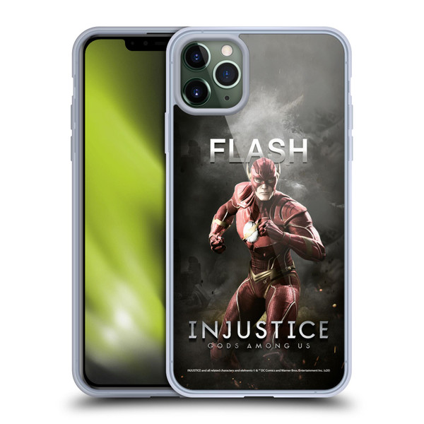 Injustice Gods Among Us Characters Flash Soft Gel Case for Apple iPhone 11 Pro Max