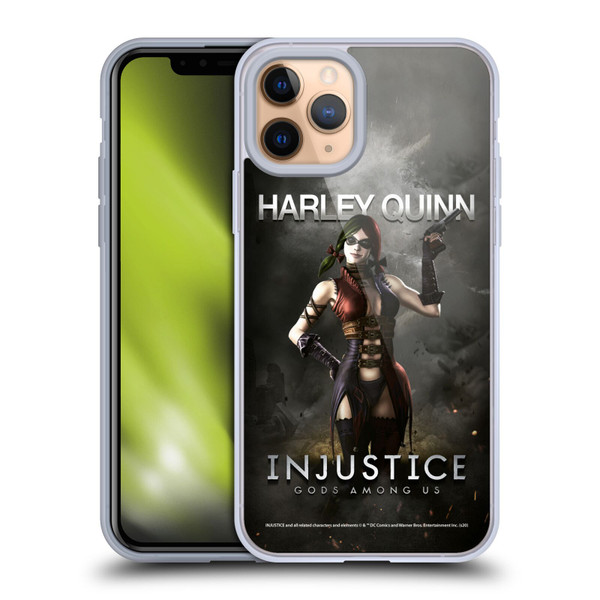 Injustice Gods Among Us Characters Harley Soft Gel Case for Apple iPhone 11 Pro