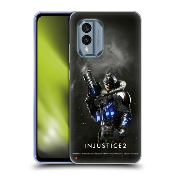 Injustice 2 Characters Captain Cold Soft Gel Case for Nokia X30