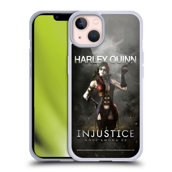 Injustice Gods Among Us Characters Harley Soft Gel Case for Apple iPhone 13
