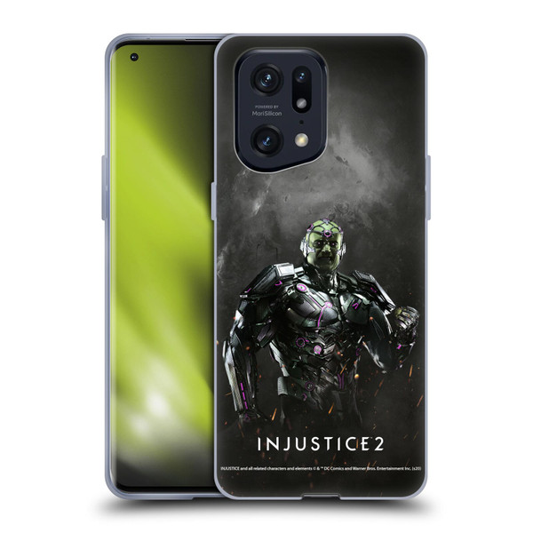Injustice 2 Characters Brainiac Soft Gel Case for OPPO Find X5 Pro
