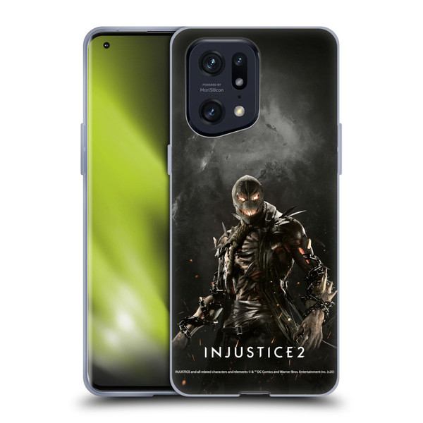 Injustice 2 Characters Scarecrow Soft Gel Case for OPPO Find X5 Pro