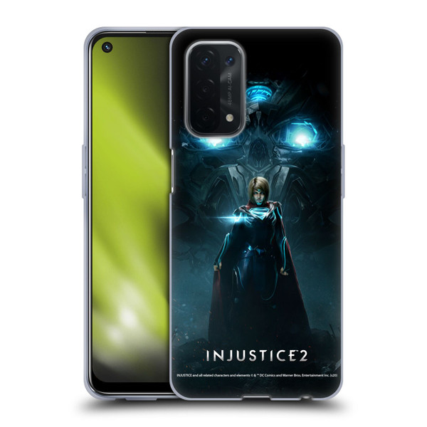 Injustice 2 Characters Supergirl Soft Gel Case for OPPO A54 5G