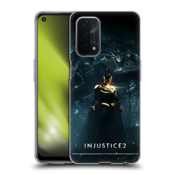 Injustice 2 Characters Superman Soft Gel Case for OPPO A54 5G