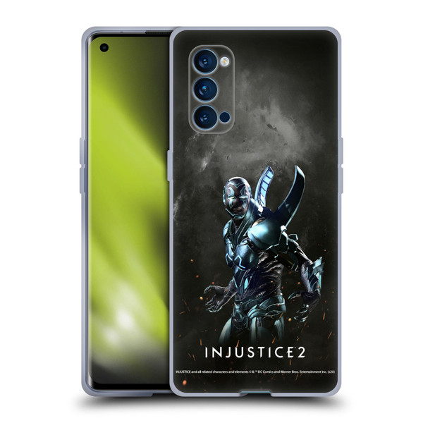 Injustice 2 Characters Blue Beetle Soft Gel Case for OPPO Reno 4 Pro 5G