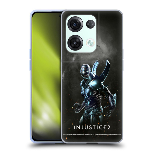 Injustice 2 Characters Blue Beetle Soft Gel Case for OPPO Reno8 Pro