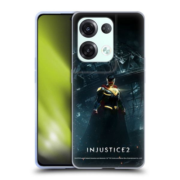 Injustice 2 Characters Superman Soft Gel Case for OPPO Reno8 Pro