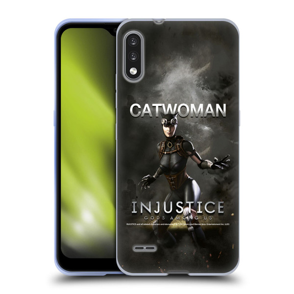 Injustice Gods Among Us Characters Catwoman Soft Gel Case for LG K22