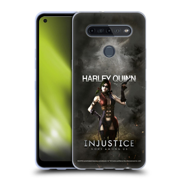 Injustice Gods Among Us Characters Harley Soft Gel Case for LG K51S