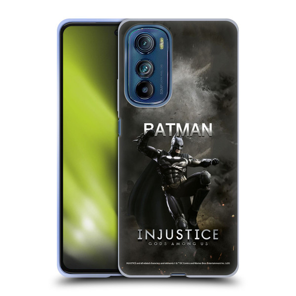 Injustice Gods Among Us Characters Batman Soft Gel Case for Motorola Edge 30