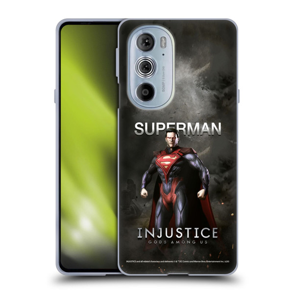 Injustice Gods Among Us Characters Superman Soft Gel Case for Motorola Edge X30