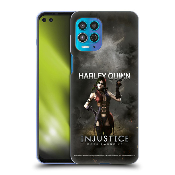 Injustice Gods Among Us Characters Harley Soft Gel Case for Motorola Moto G100