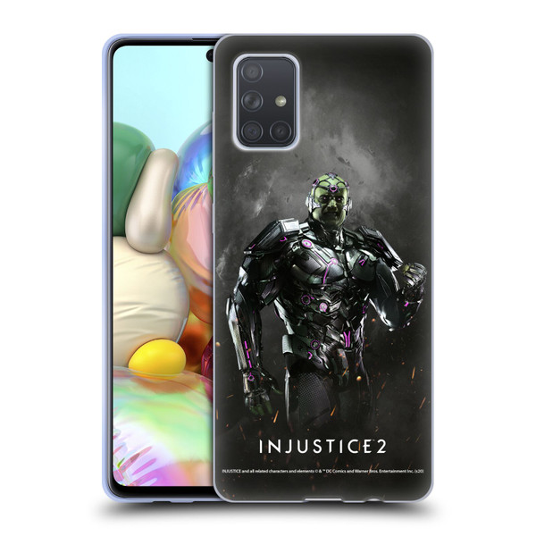 Injustice 2 Characters Brainiac Soft Gel Case for Samsung Galaxy A71 (2019)
