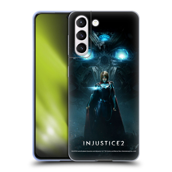 Injustice 2 Characters Supergirl Soft Gel Case for Samsung Galaxy S21 5G