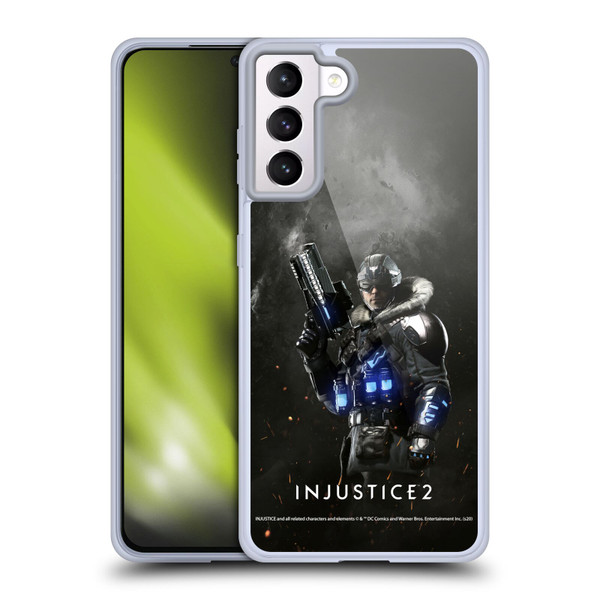Injustice 2 Characters Captain Cold Soft Gel Case for Samsung Galaxy S21+ 5G