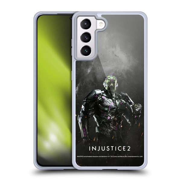 Injustice 2 Characters Brainiac Soft Gel Case for Samsung Galaxy S21+ 5G