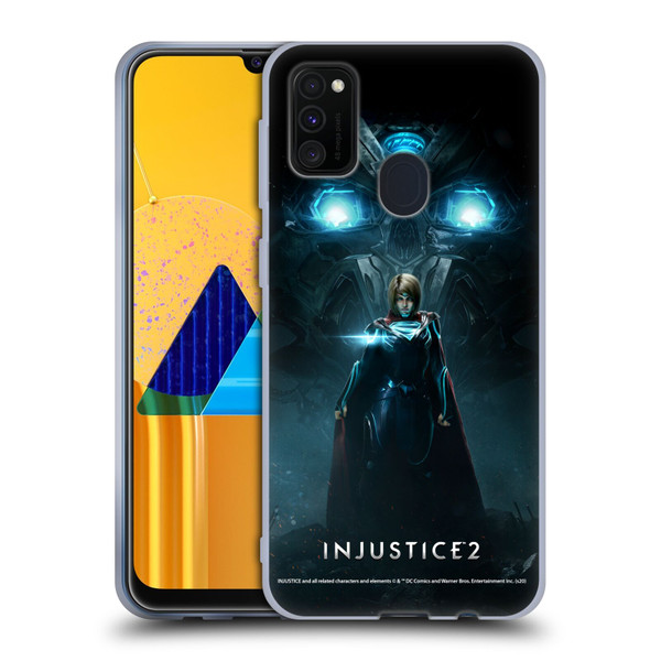 Injustice 2 Characters Supergirl Soft Gel Case for Samsung Galaxy M30s (2019)/M21 (2020)