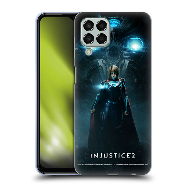 Injustice 2 Characters Supergirl Soft Gel Case for Samsung Galaxy M33 (2022)