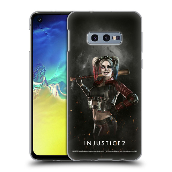 Injustice 2 Characters Harley Quinn Soft Gel Case for Samsung Galaxy S10e