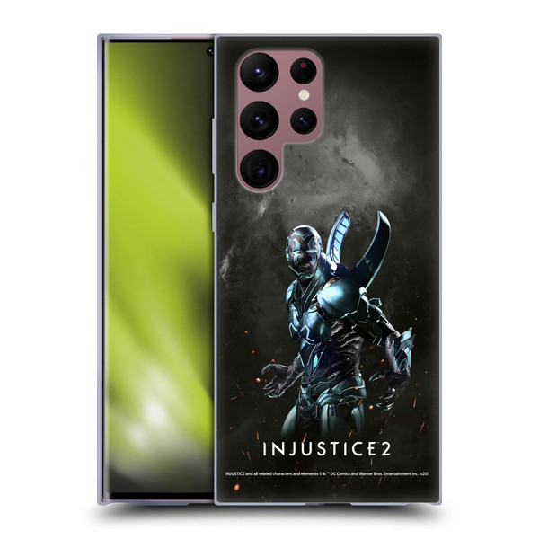 Injustice 2 Characters Blue Beetle Soft Gel Case for Samsung Galaxy S22 Ultra 5G